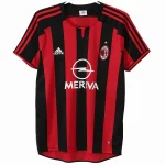 AC Milan Camiseta 2003 2004 Casa Roja - Camiseta Ac Milan | camisetafutbolshop