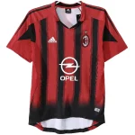 AC Milan Camiseta 2004 2005 Casa Roja - Camiseta Ac Milan | camisetafutbolshop