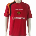 AS Roma Camiseta 2004 2005 Casa Roja - Camiseta As Roma | camisetafutbolshop