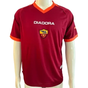 AS Roma Camiseta 2006 2007 Casa Roja - Camiseta As Roma | camisetafutbolshop