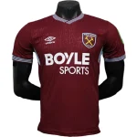 West Ham United Camiseta Edición Jugadores 2025 2026 Casa Roja - Camiseta West Ham United | camisetafutbolshop
