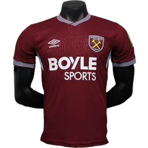 West Ham United Camiseta Edición Jugadores 2025 2026 Casa Roja - Camiseta West Ham United | camisetafutbolshop