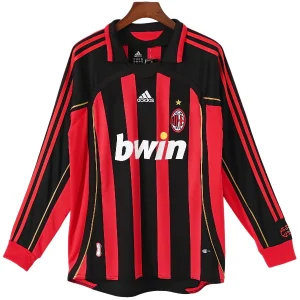 AC Milan Camiseta 2006 2007 Casa Roja - Camiseta Ac Milan | camisetafutbolshop