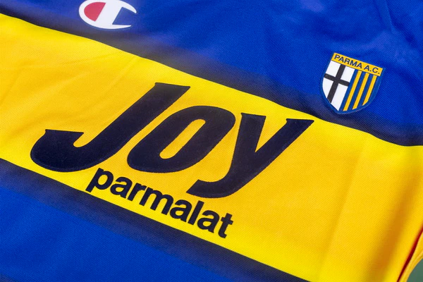 Parma Camiseta 2001 2002 Casa Azul - Camiseta Real Madrid Parmalat | camisetafutbolshop