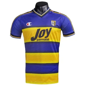 Parma Camiseta 2001 2002 Casa Azul - Camiseta Real Madrid Parmalat | camisetafutbolshop