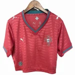 Camiseta 2026 Casa Roja - Camiseta Portugal Mujer | camisetafutbolshop
