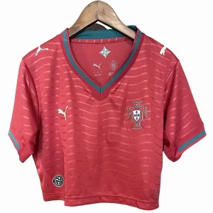 Camiseta 2026 Casa Roja - Camiseta Portugal Mujer | camisetafutbolshop