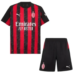 AC Milan Conjunto 2025 2026 Casa Rojo - AC Milan Barata | camisetafutbolshop