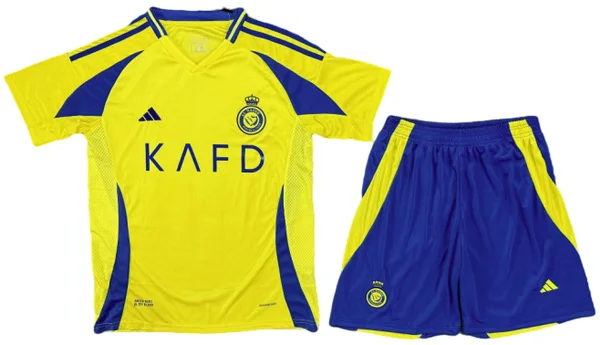Conjunto 2024 2025 Casa Amarillo | camisetafutbolshop
