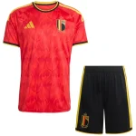 Conjunto 2026 Casa Rojo - Bélgica Barata | camisetafutbolshop