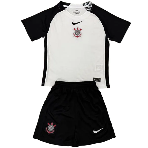 Corinthians Paulista Conjunto 2025 2026 Casa Blanco - Corinthians Paulista 2026 | camisetafutbolshop