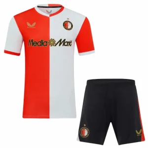 Conjunto 2025 2026 Casa Rojo - Feyenoord Rotterdam Niños Barata | camisetafutbolshop