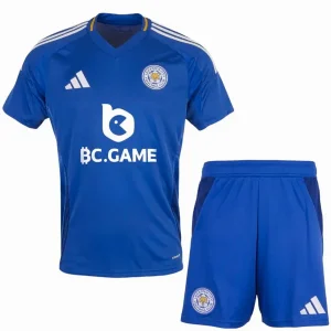 Leicester City Conjunto 2024 2025 Casa Azul - Leicester City Barata | camisetafutbolshop