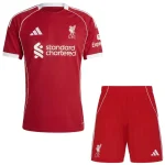 Liverpool Conjunto 2025 2026 Casa Rojo - Liverpool Barata | camisetafutbolshop