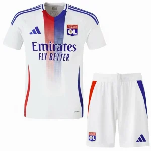 Lyon Conjunto 2024 2025 Casa Blanco - Lyon Barata | camisetafutbolshop