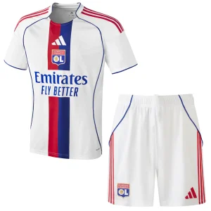 Lyon Conjunto 2025 2026 Casa Blanco - Lyon Barata | camisetafutbolshop