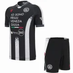 Udinese Conjunto 2025 2026 Casa Negro - Udinese Barata | camisetafutbolshop