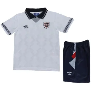 Conjunto Casa Blanco - Inglaterra Niños Barata | camisetafutbolshop