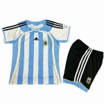 Conjunto 2006 Casa Blanco - Argentina Niños Barata | camisetafutbolshop