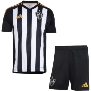 Conjunto 2025 2026 Casa Negro | camisetafutbolshop