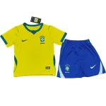 Conjunto 2026 Casa Amarillo - Equipacion Brasil Niños | camisetafutbolshop