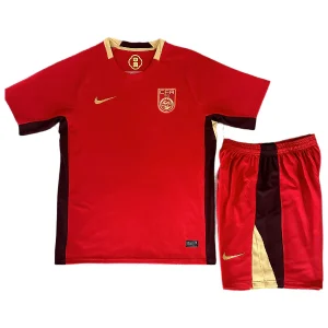 Conjunto 2025 Casa Rojo - China Niños Barata | camisetafutbolshop