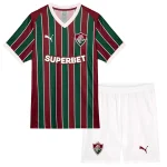 Conjunto 2026 2027 Casa Rojo - Fluminense Niños Barata | camisetafutbolshop