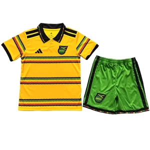 Conjunto 2026 Casa Amarillo - Jamaica Niños Barata | camisetafutbolshop