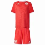 Conjunto 2026 Casa Rojo - Túnez Niños Barata | camisetafutbolshop