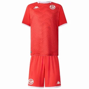 Conjunto 2026 Casa Rojo - Túnez Niños Barata | camisetafutbolshop