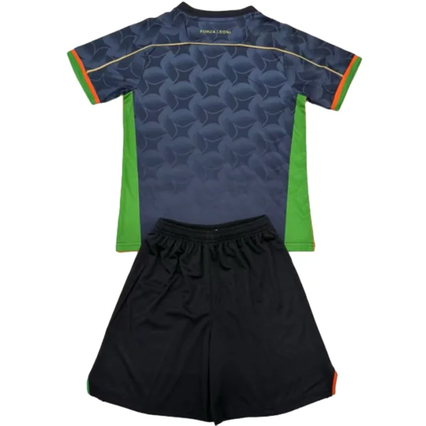 Conjunto 2024 2025 Casa Negro | camisetafutbolshop