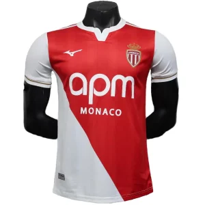 AS Monaco Camiseta Edición Jugadores 2024 2025 Casa Roja - Camiseta As Monaco | camisetafutbolshop