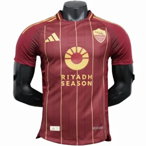 AS Roma Camiseta Edición Jugadores 2024 2025 Casa Roja - Camiseta Serie A AS Roma | camisetafutbolshop