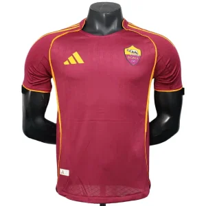 AS Roma Camiseta Edición Jugadores 2025 2026 Casa Roja - Camiseta Serie A AS Roma | camisetafutbolshop
