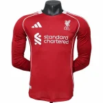 Liverpool Camiseta Edición Jugadores 2025 2026 Casa Roja - Camiseta Liverpool | camisetafutbolshop