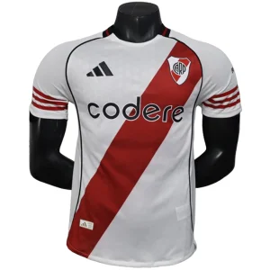 River Plate Camiseta Edición Jugadores 2025 2026 Casa Blanca - Camiseta River Plate | camisetafutbolshop
