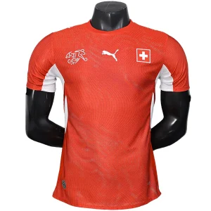 Suiza Camiseta Edición Jugadores 2026 Casa Roja - Camiseta Suiza Mundial 2026 | camisetafutbolshop