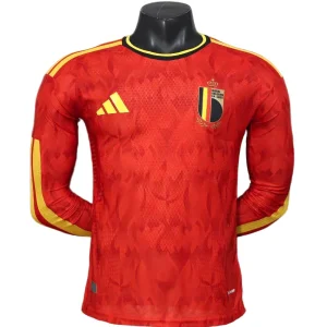 Bélgica Camiseta Edición Jugadores 2026 Casa Roja - Camiseta Bélgica Mundial 2026 | camisetafutbolshop