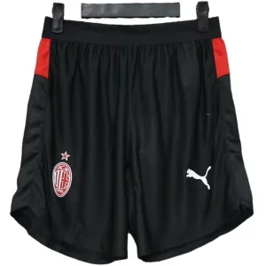 AC Milan Pantalones Edición Jugadores 2025 2026 Casa Negro - AC Milan Barata | camisetafutbolshop