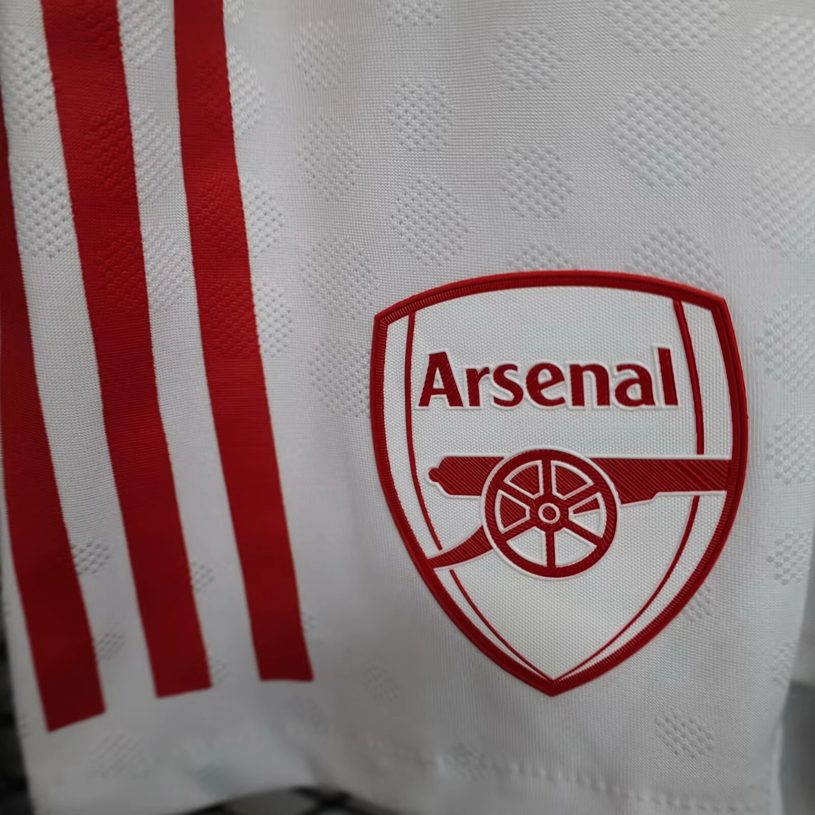 Arsenal Pantalones Edición Jugadores 2025 2026 Casa Blanco - Arsenal Barata | camisetafutbolshop