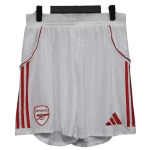 Arsenal Pantalones Edición Jugadores 2025 2026 Casa Blanco - Arsenal Barata | camisetafutbolshop