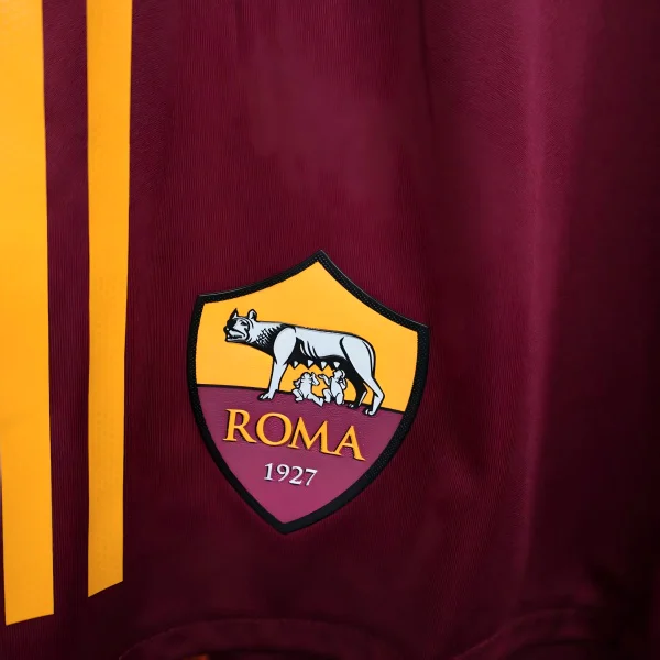 AS Roma Pantalones Edición Jugadores 2025 2026 Casa Rojo - AS Roma Barata | camisetafutbolshop
