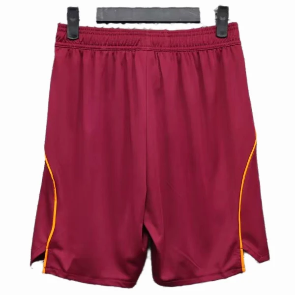 AS Roma Pantalones Edición Jugadores 2025 2026 Casa Rojo - AS Roma Barata | camisetafutbolshop