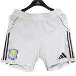 Aston Villa Pantalones Edición Jugadores 2025 2026 Casa Blanco - Aston Villa Barata | camisetafutbolshop