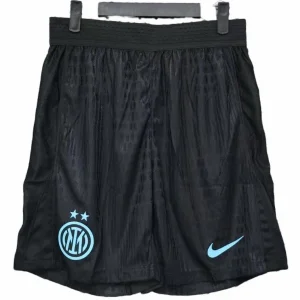Inter Milán Pantalones Edición Jugadores 2025 2026 Casa Negro - Inter Milán Barata | camisetafutbolshop