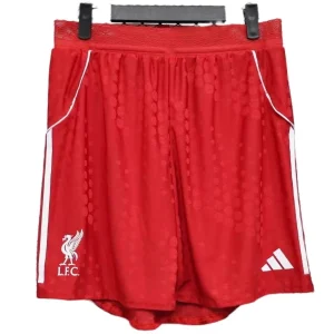 Liverpool Pantalones Edición Jugadores 2025 2026 Casa Rojo - Liverpool Barata | camisetafutbolshop