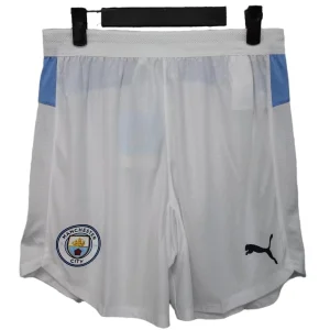 Manchester City Pantalones Edición Jugadores 2025 2026 Casa Blanco - Manchester City Barata | camisetafutbolshop