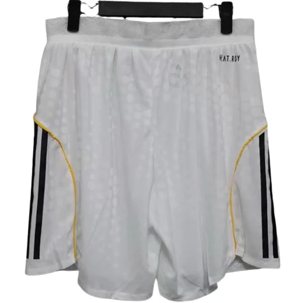 Real Madrid Pantalones Edición Jugadores 2025 2026 Casa Blanco - Real Madrid Barata | camisetafutbolshop