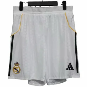 Real Madrid Pantalones Edición Jugadores 2025 2026 Casa Blanco - Real Madrid Barata | camisetafutbolshop
