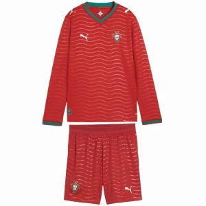 Conjunto 2026 Casa Rojo - Equipacion Portugal Niños | camisetafutbolshop